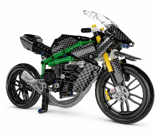 Mould King Klocki konstrukcyjne Model motocykla HZ 656 el. zestaw 23002 - 1551598 - zdjęcie 3